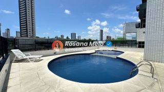 Edifício Boulevard Port Royal, 115m², andar alto,vista mar,3 quartos, 1 suíte, 2 vagas,lazer.