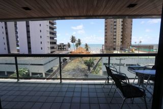 Apto 147m em Piedade, amplo e arejado com vista mar e a 60m da praia