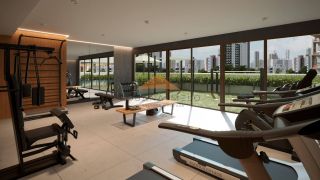 Edifício Varanda de Casa Forte, 26 a 52m², 1 ou 2 quartos, 1 suíte, varanda, área de serviço, 1 vaga de garagem e área de lazer