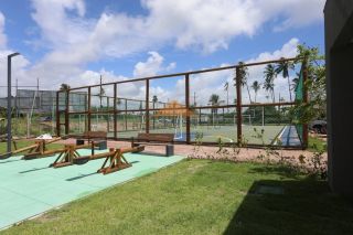Flat a venda no Cupê,32m, condomínio estilo resort, novo, porcelanato, padrão Moura Dubeux,