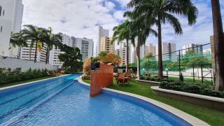 Apartamento Boa Viagem, melhor área de lazer de Setubal,156m²,4 quartos, piscina com raia