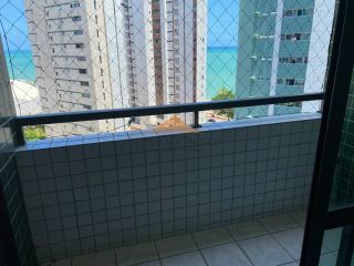 Setuba,87m,3 quartos, andar alto, vista mar definida,2 vagas cobertas e livres,10 passos da praia.