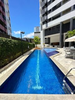 Boa Viagem,105m², andar alto, vista mar,3 quartos,2 vagas, lazer completo, reformado.