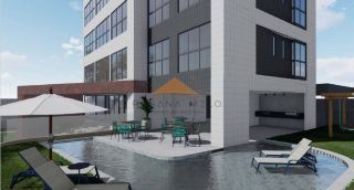 Edf. Domus Professor Mário Pessoa, studios de 27,66 a 30,88m², próximo ao mar e ao Parque Dona Lindu