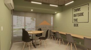 Edf. Domus Professor Mário Pessoa, studios de 27,66 a 30,88m², próximo ao mar e ao Parque Dona Lindu