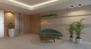 Edf. Domus Professor Mário Pessoa, 51m², 2 quartos, próximo ao mar e ao Parque Dona Lindu