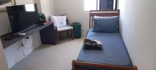 Apartamento Boa Viagem,75m,2 quartos, suíte, dependência, ventilado, lazer.
