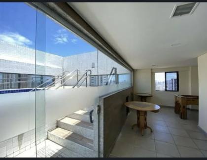 Apartamento 4 quartos com vista livre pro mar e área de lazer completa