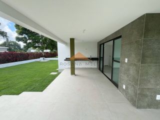 Casa no Condomínio Terra Viva, 315m², 4 suítes, varanda ampla em L, espaço gourmet, área verde, garagem para 2 carros