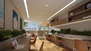 Noah Living: flat moderno, 19m², a 70 metros da Praia do Cupe e com piscinas na cobertura