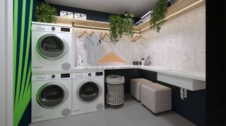 Noah Living: flat moderno, 19m², a 70 metros da Praia do Cupe e com piscinas na cobertura