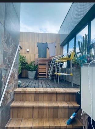 Cobertura duplex com vista para o mar próximo ao parque dona lindu