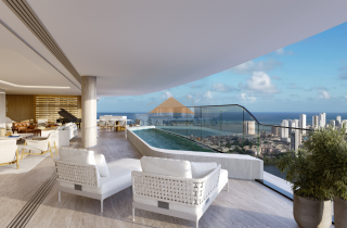 Apto Cobertura linear no LUCENA PLAZA | 5 suítes | 6 vagas de garagens no melhor Home Resort de Recife