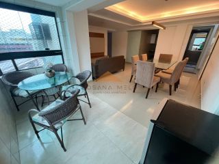 Apartamento Boa Viagem,113m,3 Quartos sendo 2 suites,mobiliado,2 vagas, lazer.
