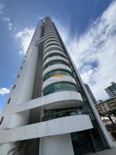 Casa Forte,266m,4 suítes, andar alto, alto padrão, lazer completo,4 vagas 3 soltas.