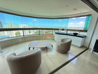 Casa Forte,266m,4 suítes, andar alto, alto padrão, lazer completo,4 vagas 3 soltas.