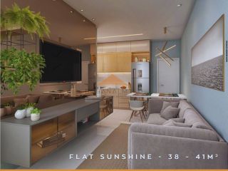 Apartamento 2 quartos na Beira Mar de Carneiros | Carneiros Atlântico Flats & Resort ✨?