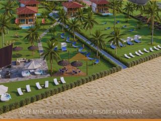 Apartamento 2 quartos na Beira Mar de Carneiros | Carneiros Atlântico Flats & Resort ✨?
