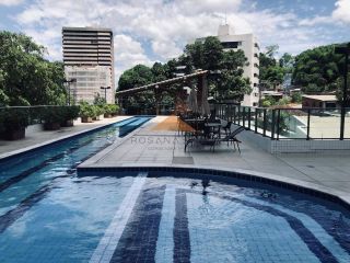 Edf. Alameda Imperial, 172m², 4 quartos, 3 suítes, sala para 3 ambientes, móveis fixos, 3 vagas de garagem e lazer completo