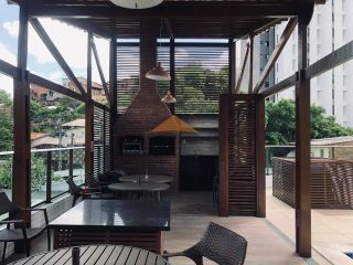 Edf. Alameda Imperial, 172m², 4 quartos, 3 suítes, sala para 3 ambientes, móveis fixos, 3 vagas de garagem e lazer completo