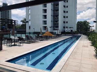 Edf. Alameda Imperial, 172m², 4 quartos, 3 suítes, sala para 3 ambientes, móveis fixos, 3 vagas de garagem e lazer completo