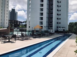 Edf. Alameda Imperial, 172m², 4 quartos, 3 suítes, sala para 3 ambientes, móveis fixos, 3 vagas de garagem e lazer completo