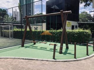 Edf. Alameda Imperial, 172m², 4 quartos, 3 suítes, sala para 3 ambientes, móveis fixos, 3 vagas de garagem e lazer completo