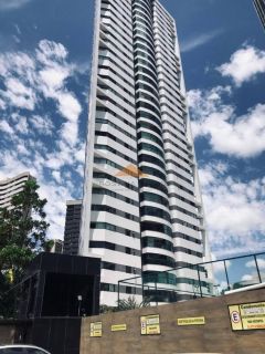Edf. Alameda Imperial, 172m², 4 quartos, 3 suítes, sala para 3 ambientes, móveis fixos, 3 vagas de garagem e lazer completo