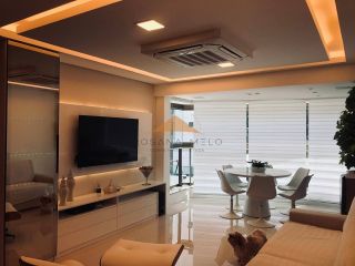 Edf. Alameda Imperial, 172m², 4 quartos, 3 suítes, sala para 3 ambientes, móveis fixos, 3 vagas de garagem e lazer completo