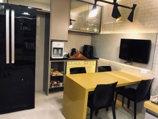Edf. Alameda Imperial, 172m², 4 quartos, 3 suítes, sala para 3 ambientes, móveis fixos, 3 vagas de garagem e lazer completo