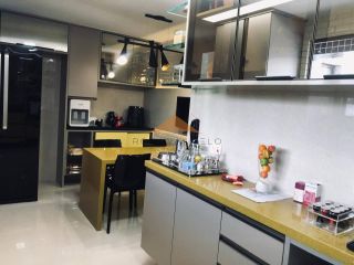 Edf. Alameda Imperial, 172m², 4 quartos, 3 suítes, sala para 3 ambientes, móveis fixos, 3 vagas de garagem e lazer completo