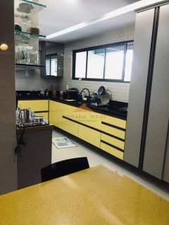 Edf. Alameda Imperial, 172m², 4 quartos, 3 suítes, sala para 3 ambientes, móveis fixos, 3 vagas de garagem e lazer completo