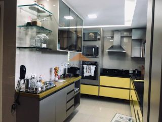 Edf. Alameda Imperial, 172m², 4 quartos, 3 suítes, sala para 3 ambientes, móveis fixos, 3 vagas de garagem e lazer completo