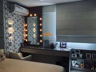 Edf. Alameda Imperial, 172m², 4 quartos, 3 suítes, sala para 3 ambientes, móveis fixos, 3 vagas de garagem e lazer completo
