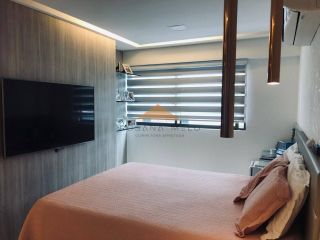 Edf. Alameda Imperial, 172m², 4 quartos, 3 suítes, sala para 3 ambientes, móveis fixos, 3 vagas de garagem e lazer completo