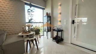 Setubal,160m,varanda vista mar definida, 3 quartos e 2 suítes, reformado,lazer,2 vagas soltas e cobertas.