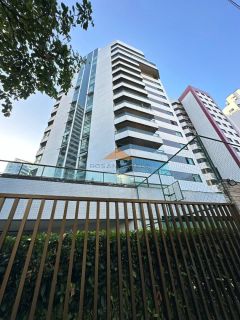 Setubal,160m,varanda vista mar definida, 3 quartos e 2 suítes, reformado,lazer,2 vagas soltas e cobertas.