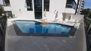 Setubal,160m,varanda vista mar definida, 3 quartos e 2 suítes, reformado,lazer,2 vagas soltas e cobertas.