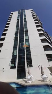 Setubal,160m,varanda vista mar definida, 3 quartos e 2 suítes, reformado,lazer,2 vagas soltas e cobertas.