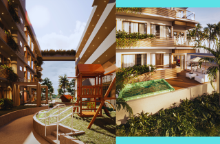 Studios no TOURS DU TAMANDARÉ – Segunda moradia ou Rentabilidade com vista para o mar! ?