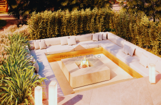 La Fleur Polinésia Villa & Resort | Apartamentos de 3 quartos com 109m² | Frente Mar | Muro Alto
