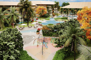 La Fleur Polinésia Villa & Resort | Apartamentos de 3 quartos com 80m² | Vista Mar | Praia de Muro Alto