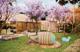 La Fleur Polinésia Villa & Resort | Apartamentos de 3 quartos com 80m² | Vista Mar | Praia de Muro Alto