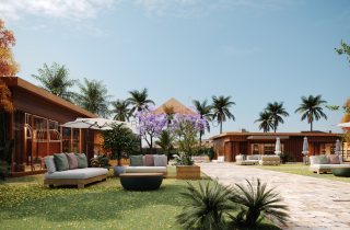 La Fleur Polinésia Villa & Resort | Apartamentos de 3 quartos com 80m² | Vista Mar | Praia de Muro Alto