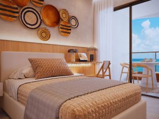 Studio no Atlantis Garden em Porto de Galinhas | compacto, rentabilidade gigante: 50 metros do mar!