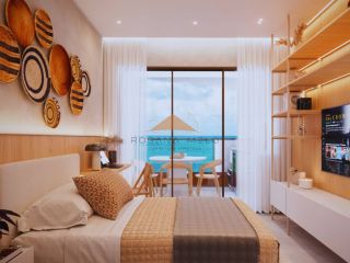Studio no Atlantis Garden em Porto de Galinhas | compacto, rentabilidade gigante: 50 metros do mar!