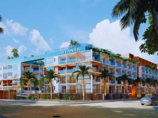 Apartamento de 1 quarto no Atlantis Garden em Porto de Galinhas| Seu refúgio a 50 metros do mar |. Rentável e confortável!