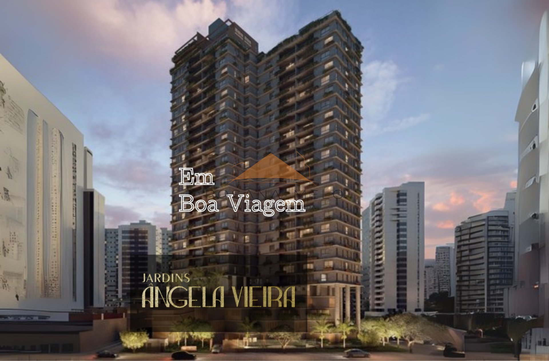 Apartamento em Boa Viagem 145m² com 3 suítes no Jardins Ângela Vieira – o alto padrão que conecta elegância, natureza e conveniência.