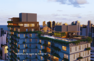 Apartamento em Boa Viagem de 172m² com 4 suites no Jardins Ângela Vieira – exclusividade, lazer e design biofílico no coração da cidade