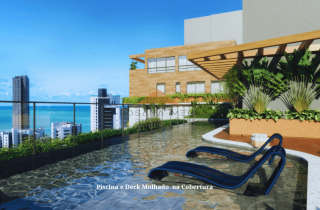 Apartamento em Boa Viagem de 172m² com 4 suites no Jardins Ângela Vieira – exclusividade, lazer e design biofílico no coração da cidade